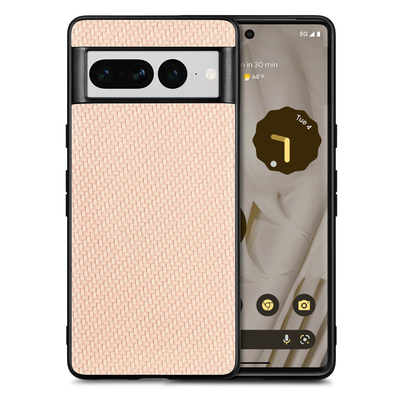 For Google Pixel 7 Pro 5G PU Leather Coated PC TPU Carbon Fiber Texture Shockproof Phone Case Non-slip Cell Phone Cover For Google Pixel 7 Pro 5G PU Leather Coated PC TPU Carbon Fiber Texture Shockproof Phone Case Non-slip Cell Phone Cover